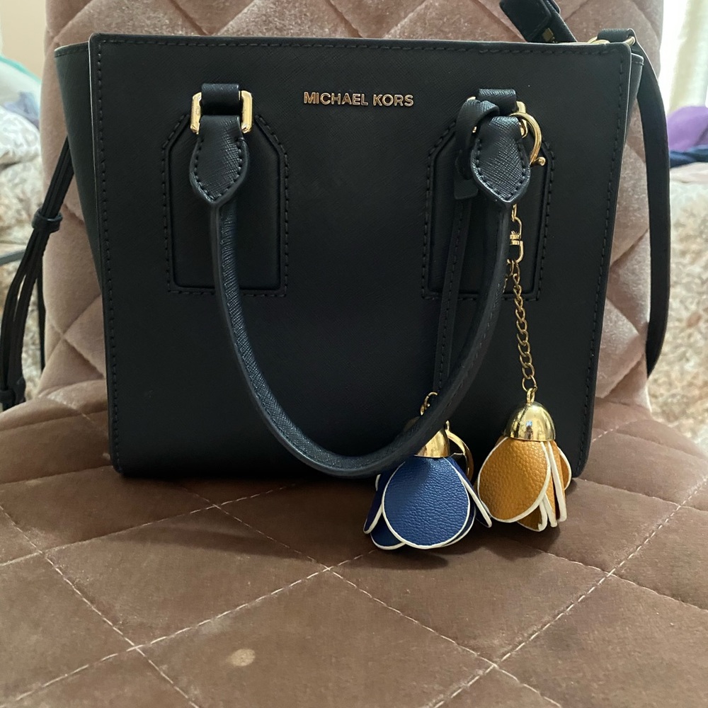 Michael Kors navy blue crossbody